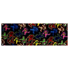 Grateful Dead Pattern Banner and Sign 9  x 3 