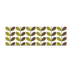 Leaf Plant Pattern Seamless Sticker Bumper (100 Pack) by Semog4