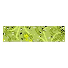 Seamless Pattern Green Garden Banner And Sign 4  X 1  by Semog4