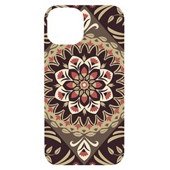 Seamless Pattern Floral Flower Iphone 14 Black Uv Print Case