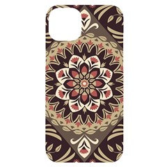 Seamless Pattern Floral Flower Iphone 14 Plus Black Uv Print Case