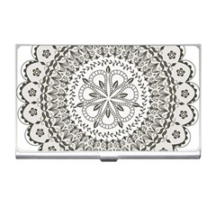 Vector Mandala Drawing Decoration Business Card Holder by Semog4