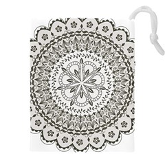 Vector Mandala Drawing Decoration Drawstring Pouch (5xl) by Semog4