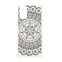 Vector Mandala Drawing Decoration Samsung Galaxy Note 20 Tpu Uv Case by Semog4