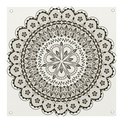 Vector Mandala Drawing Decoration Banner And Sign 3  X 3  by Semog4