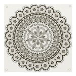 Vector Mandala Drawing Decoration Banner and Sign 3  x 3  Front