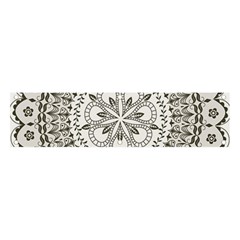 Vector Mandala Drawing Decoration Banner And Sign 4  X 1  by Semog4