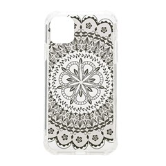 Vector Mandala Drawing Decoration Iphone 11 Tpu Uv Print Case by Semog4