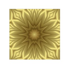 Background Pattern Golden Yellow Square Satin Scarf (30  X 30 ) by Semog4