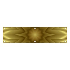 Background Pattern Golden Yellow Banner And Sign 4  X 1  by Semog4