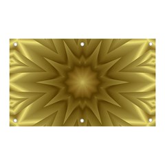 Background Pattern Golden Yellow Banner And Sign 5  X 3  by Semog4