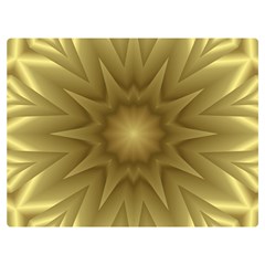 Background Pattern Golden Yellow Premium Plush Fleece Blanket (extra Small)