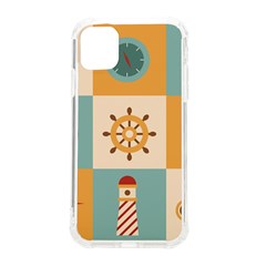 Nautical Elements Collection iPhone 11 TPU UV Print Case