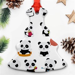 Playing Pandas Cartoons Ornament (christmas Tree) 