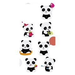 Playing Pandas Cartoons Iphone 14 Pro Black Uv Print Case by Semog4