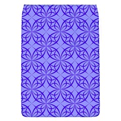 Decor Pattern Blue Curved Line Removable Flap Cover (l) by Semog4