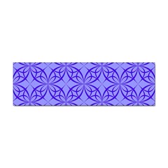 Decor Pattern Blue Curved Line Sticker Bumper (10 Pack) by Semog4