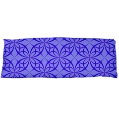 Decor Pattern Blue Curved Line Body Pillow Case (dakimakura) by Semog4