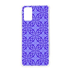 Decor Pattern Blue Curved Line Samsung Galaxy S20plus 6 7 Inch Tpu Uv Case by Semog4