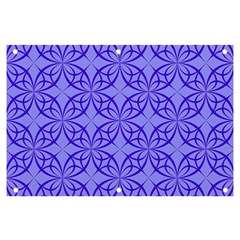 Decor Pattern Blue Curved Line Banner And Sign 6  X 4  by Semog4