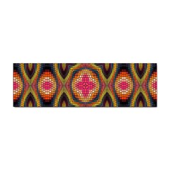 Kaleidoscope Art Pattern Ornament Sticker (bumper) by Semog4