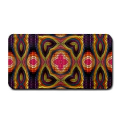 Kaleidoscope Art Pattern Ornament Medium Bar Mat by Semog4