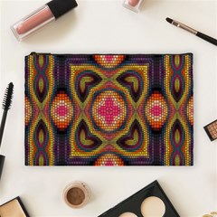 Kaleidoscope Art Pattern Ornament Cosmetic Bag (large) by Semog4