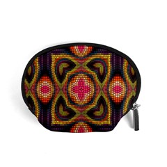 Kaleidoscope Art Pattern Ornament Accessory Pouch (small) by Semog4