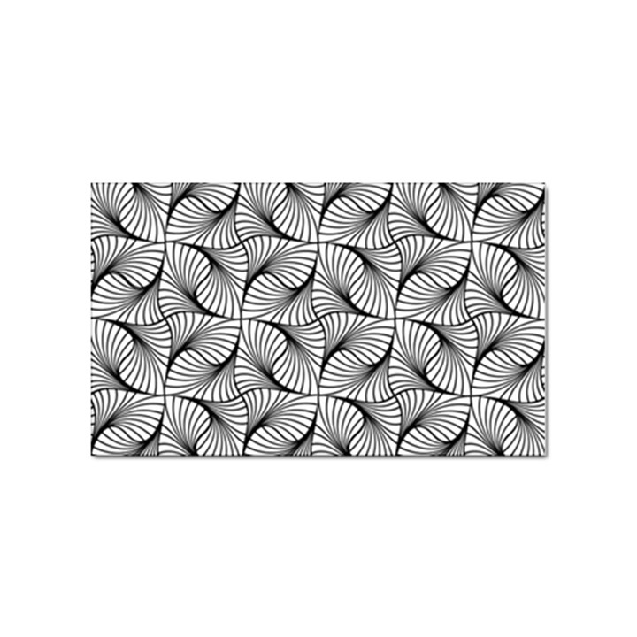 Abstract Seamless Pattern Sticker (Rectangular)