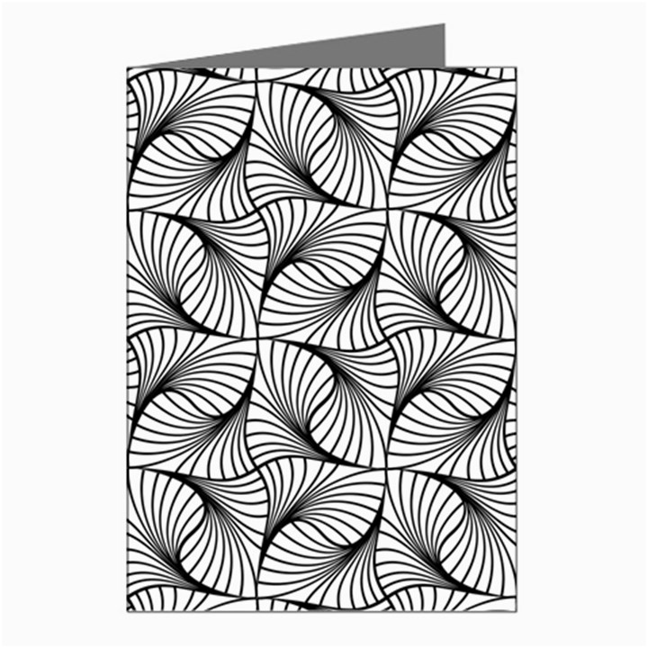 Abstract Seamless Pattern Greeting Cards (Pkg of 8)