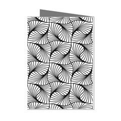 Abstract Seamless Pattern Mini Greeting Cards (pkg Of 8)