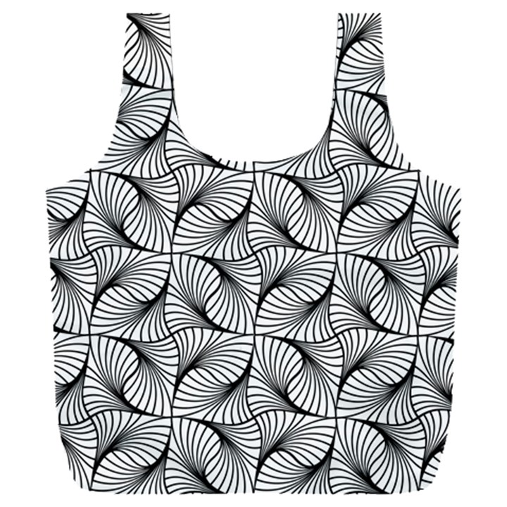 Abstract Seamless Pattern Full Print Recycle Bag (XXL)