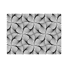 Abstract Seamless Pattern Premium Plush Fleece Blanket (mini)