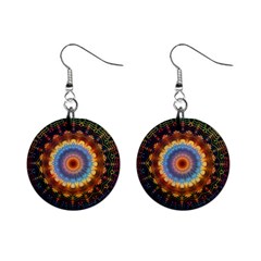 Colorful Prismatic Chromatic Mini Button Earrings by Semog4