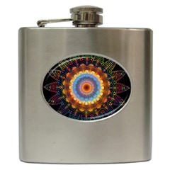 Colorful Prismatic Chromatic Hip Flask (6 Oz) by Semog4