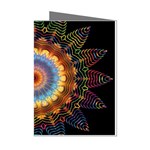 Colorful Prismatic Chromatic Mini Greeting Cards (Pkg of 8) Left