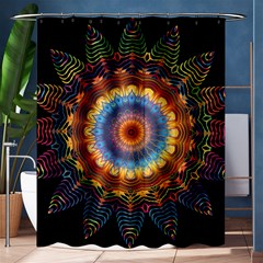 Colorful Prismatic Chromatic Shower Curtain 60  X 72  (medium)  by Semog4