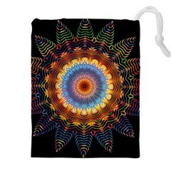 Colorful Prismatic Chromatic Drawstring Pouch (4xl) by Semog4