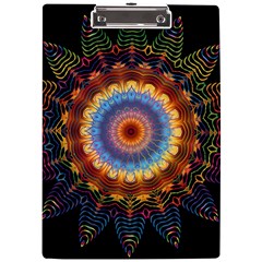 Colorful Prismatic Chromatic A4 Acrylic Clipboard by Semog4