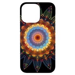 Colorful Prismatic Chromatic Iphone 14 Pro Max Black Uv Print Case by Semog4