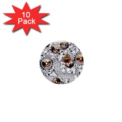 Gears Movement Machine 1  Mini Buttons (10 Pack)  by Semog4