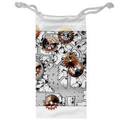 Gears Movement Machine Jewelry Bag by Semog4