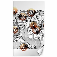 Gears Movement Machine Canvas 40  x 72 