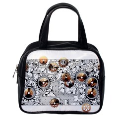 Gears Movement Machine Classic Handbag (One Side)