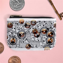 Gears Movement Machine Mini Coin Purse