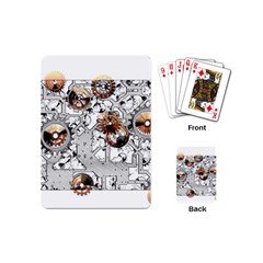 Gears Movement Machine Playing Cards Single Design (mini)