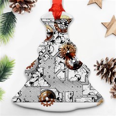 Gears Movement Machine Ornament (christmas Tree) 