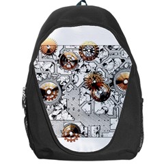 Gears Movement Machine Backpack Bag