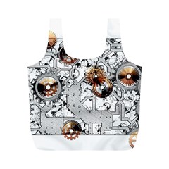 Gears Movement Machine Full Print Recycle Bag (m) by Semog4