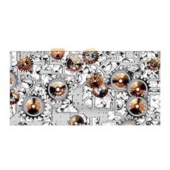 Gears Movement Machine Satin Wrap 35  x 70 